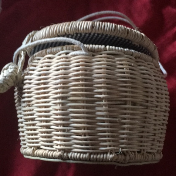 Zara Straw Circle Box Bag - EUC - Picture 2 of 3
